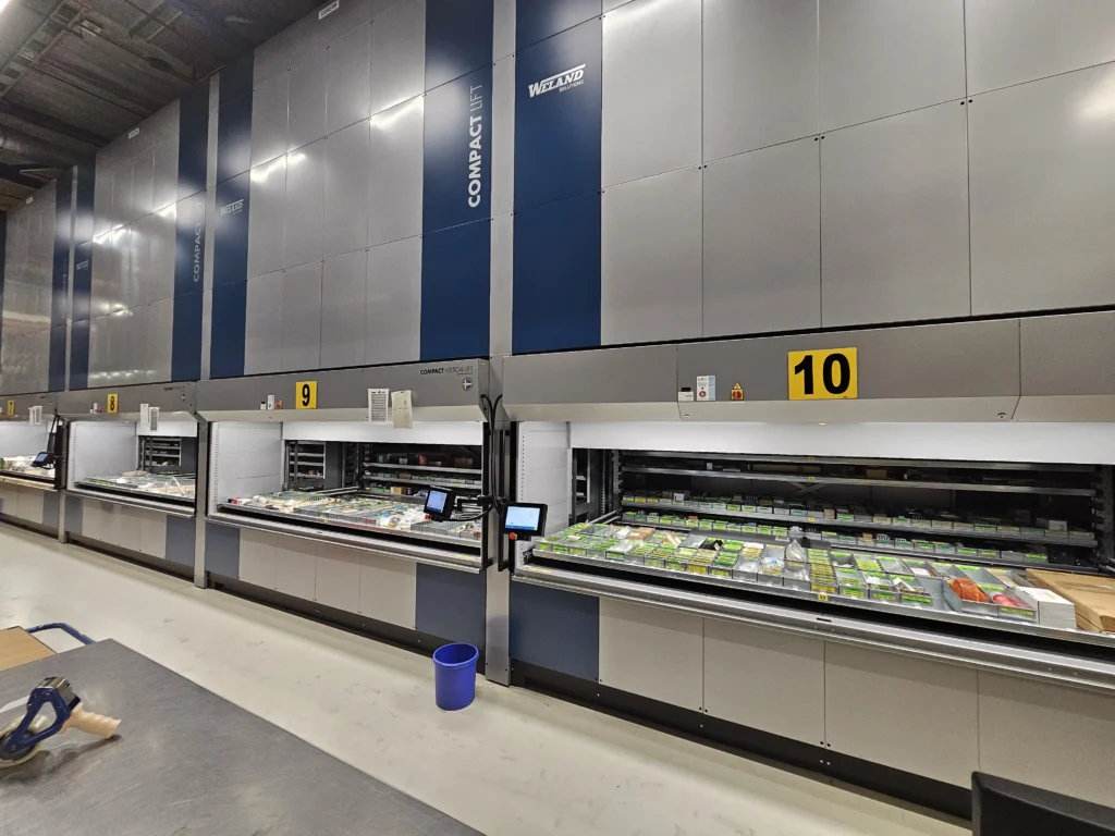 gebrauchte lagerlifte durch neue ersetzt