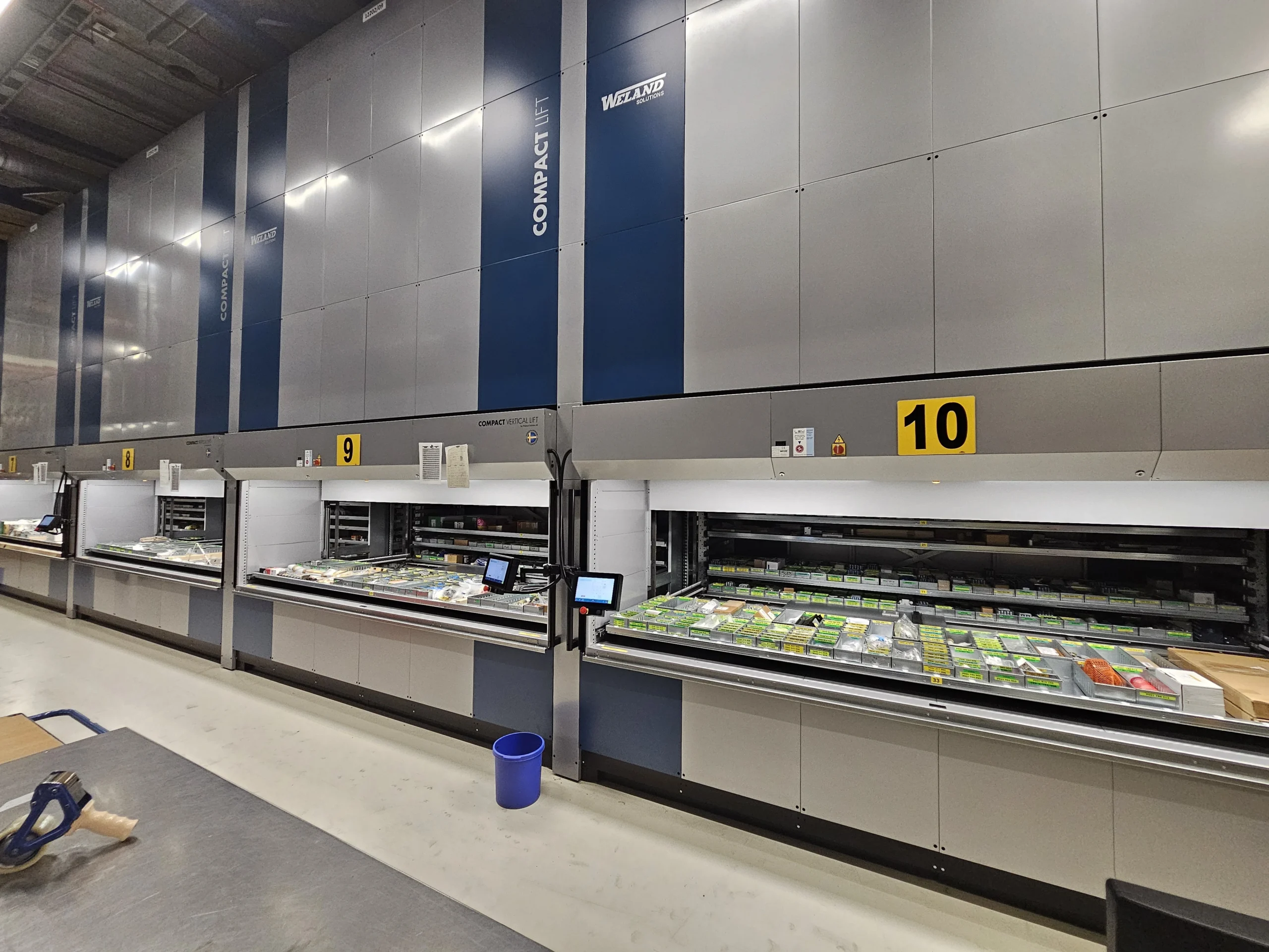 gebrauchte lagerlifte durch neue ersetzt