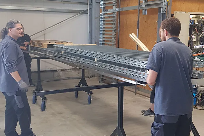 Lagersysteme Inbetriebnahme