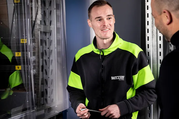 Lagersystem Reparatur