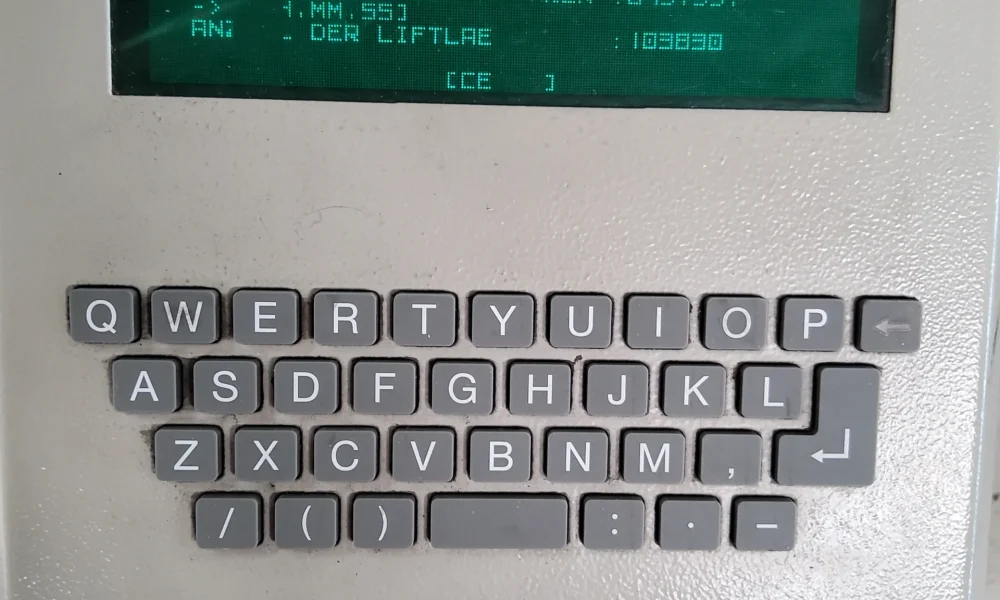 Hänel Lean Lift Bedienfeld